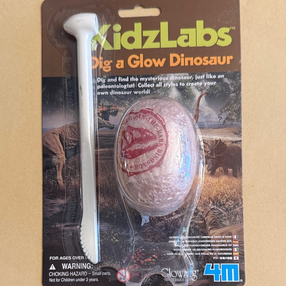 KidzLabs “Dig a Glow Dinosaur” Toy (Ages 5+)